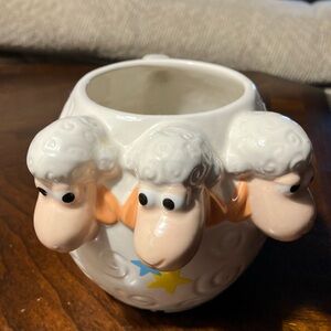 RARE Toy Story Sheep Heads Coffee Mug